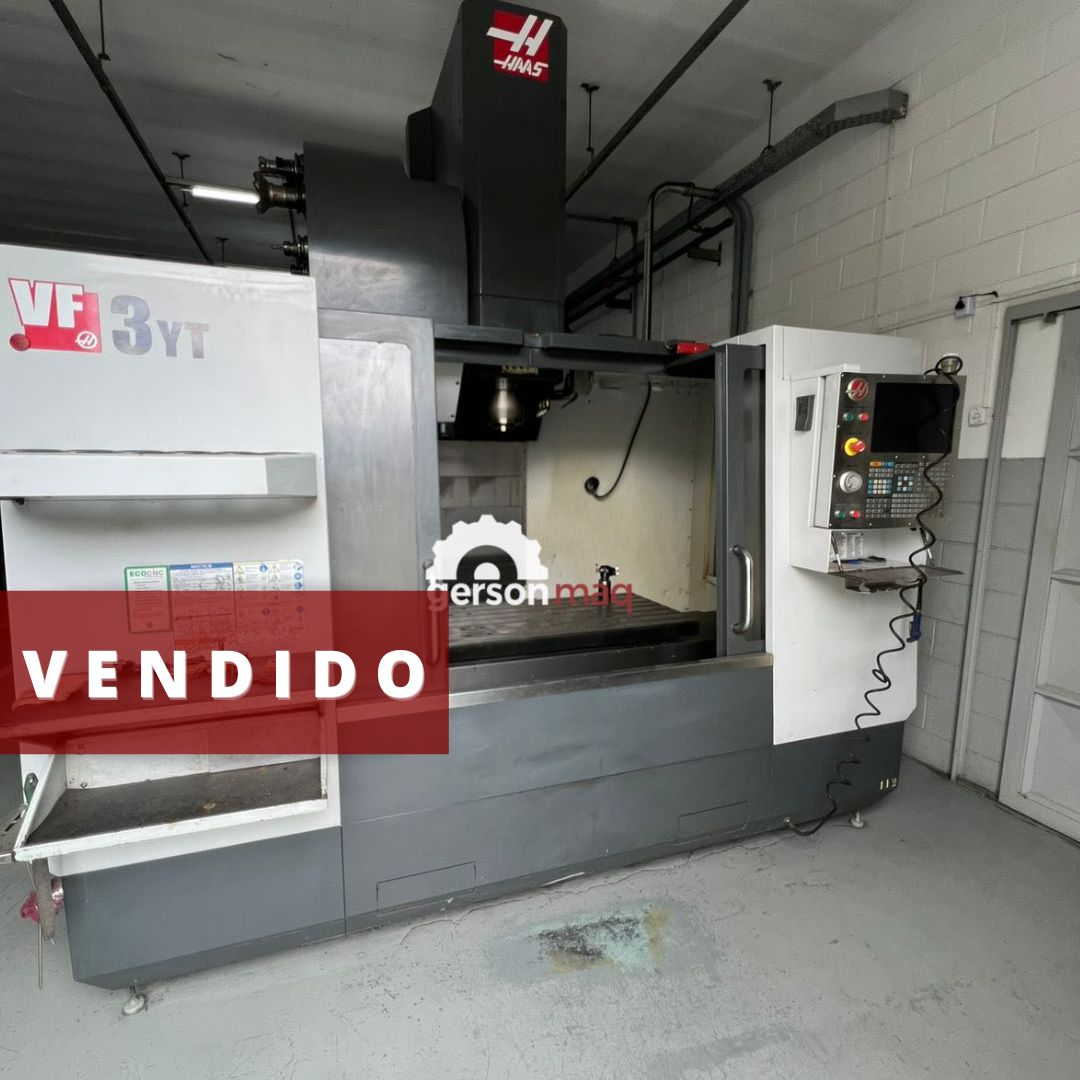 CENTRO DE USINAGEM HAAS VF3 YT - ANO 2011